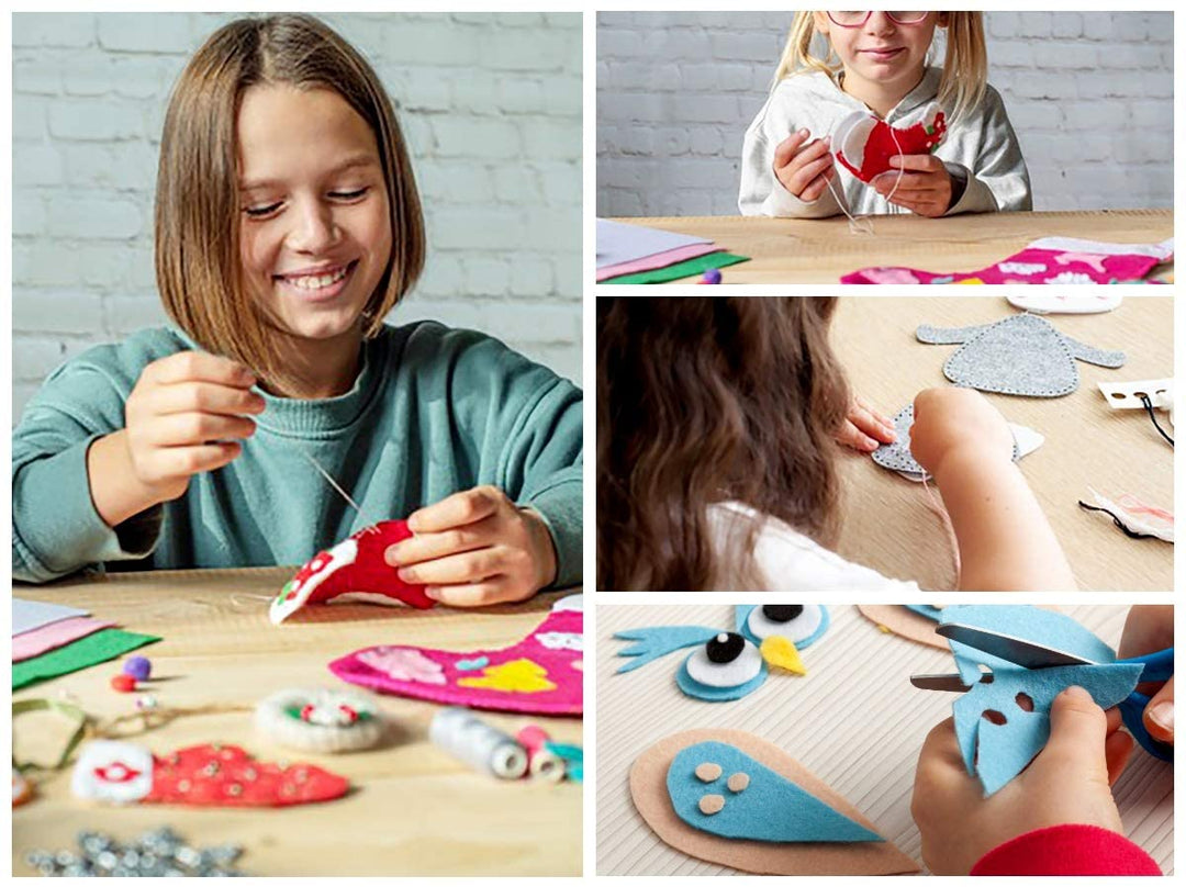 FabricLA | Acrylic Felt Craft Fabric Random Multi-Color Scrap Bag Bundle - 5 oz - Great for Sewing, Cushion and Padding, DIY Arts & Crafts! - FabricLA.com