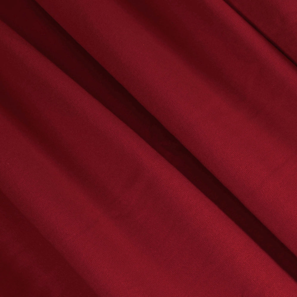Cotton Spandex Jersey Knit Fabric 190 GSM | Red | Made in Turkey - FabricLA.com