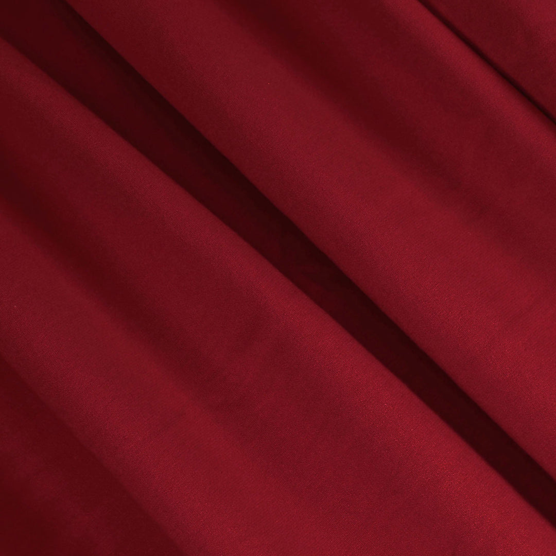 Cotton Spandex Jersey Knit Fabric 190 GSM | Red | Made in Turkey - FabricLA.com
