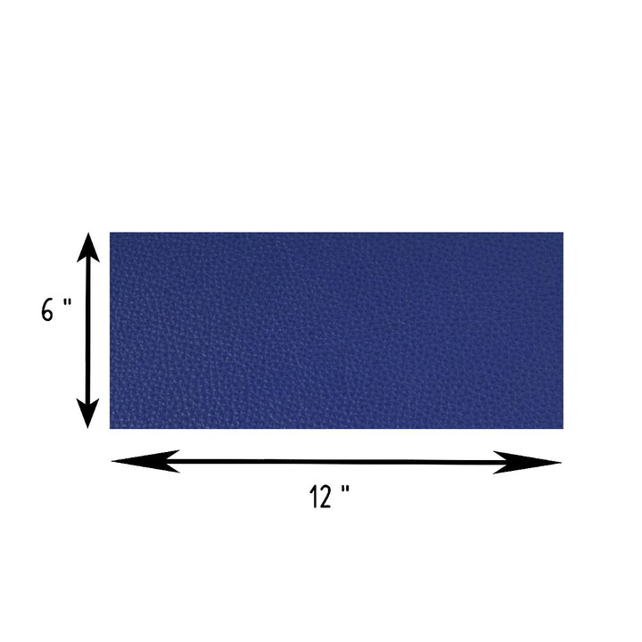 Genuine Leather Tooling and Crafting Sheets | Heavy Duty Full Grain Cowhide (2mm) | Flotter Blue - FabricLA.com