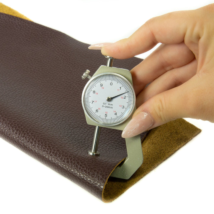 Genuine Leather Tooling and Crafting Sheets | Heavy Duty Full Grain Cowhide (2mm) | Flotter Brown - FabricLA.com