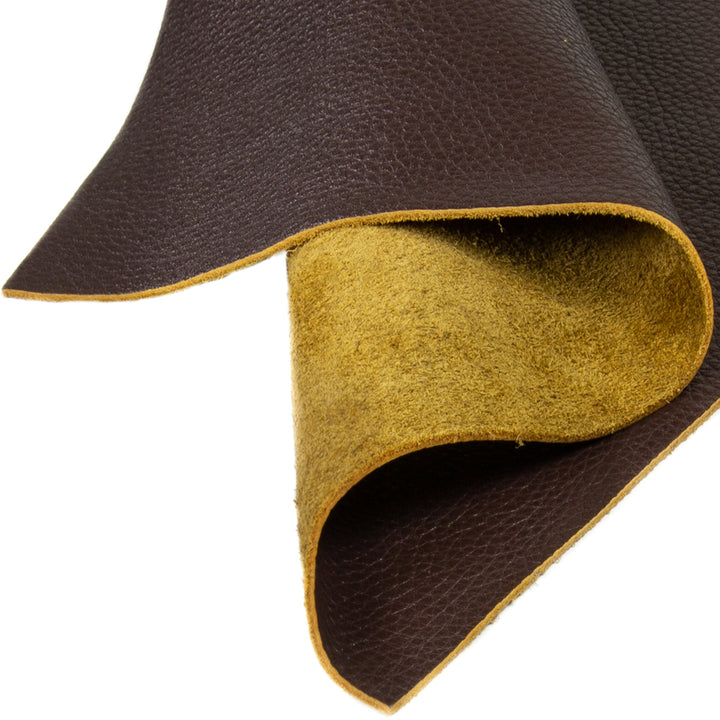 Genuine Leather Tooling and Crafting Sheets | Heavy Duty Full Grain Cowhide (2mm) | Flotter Brown - FabricLA.com