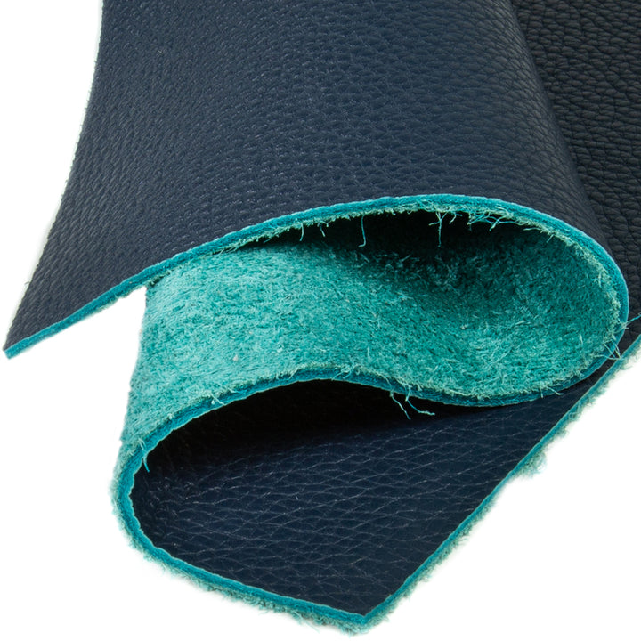 Genuine Leather Tooling and Crafting Sheets | Heavy Duty Full Grain Cowhide (2mm) | Flotter Navy - FabricLA.com
