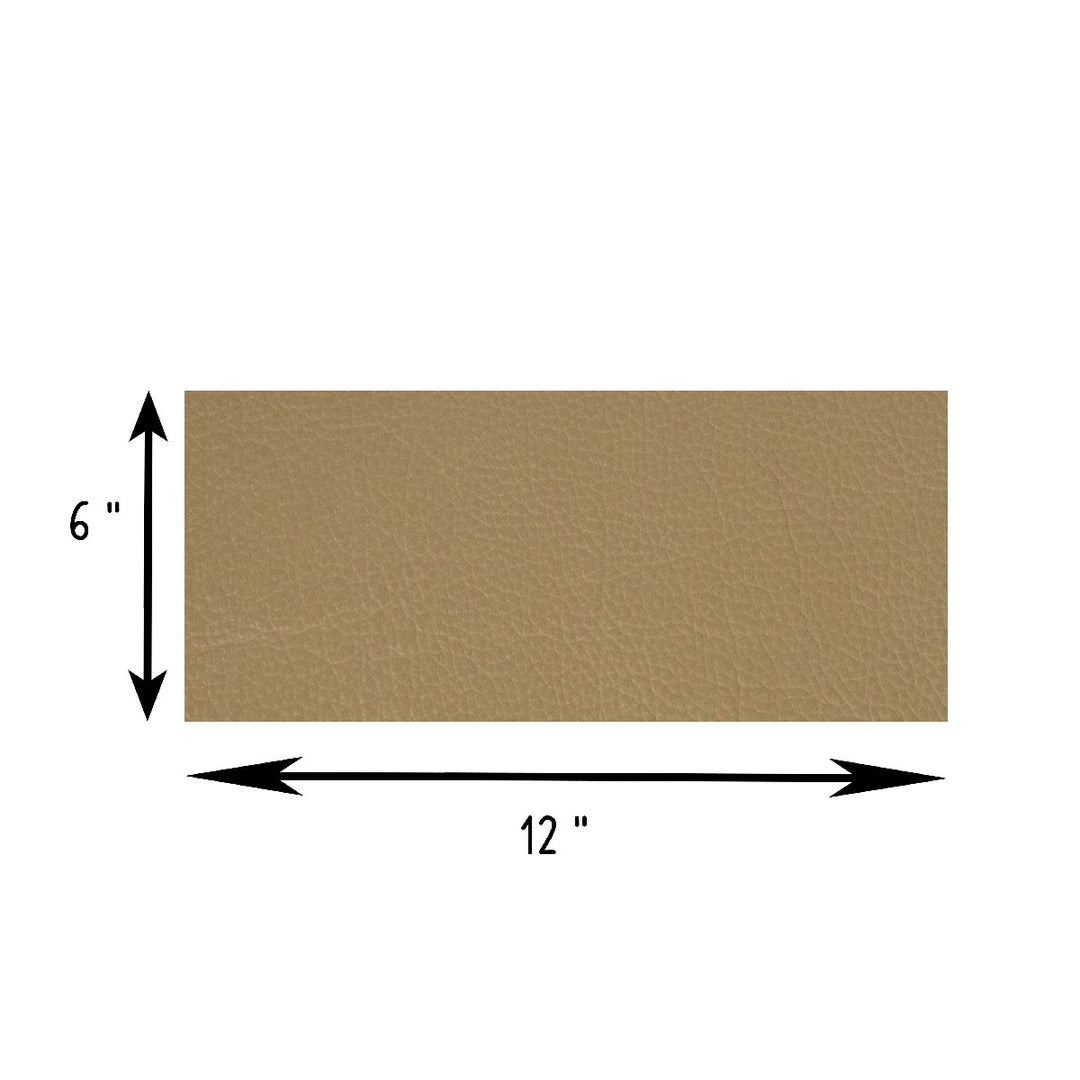 Genuine Leather Tooling and Crafting Sheets | Heavy Duty Full Grain Cowhide (2mm) | Flotter Taupe - FabricLA.com