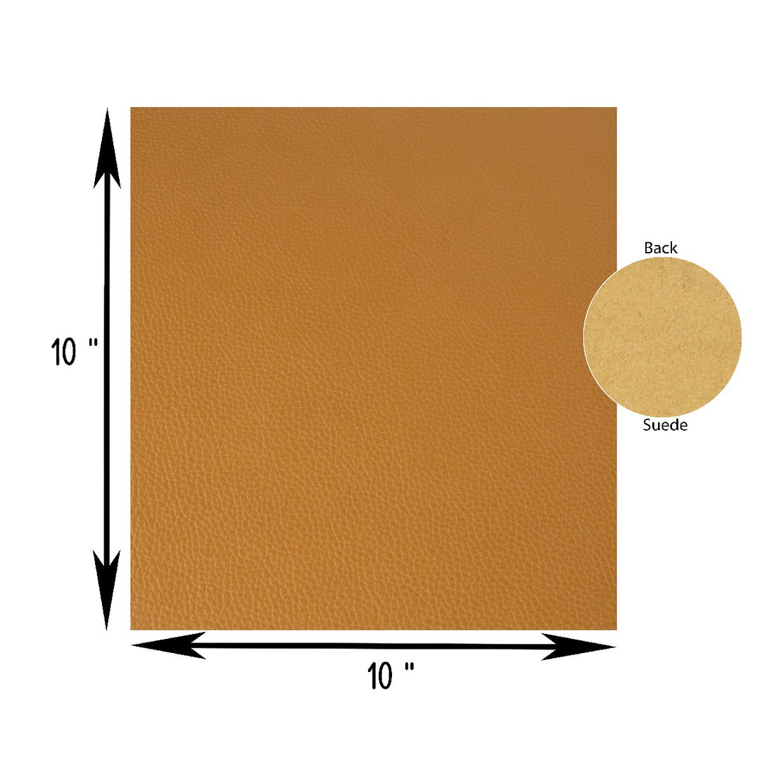 Genuine Leather Tooling and Crafting Sheets | Heavy Duty Full Grain Cowhide (2mm) | Flotter Tobacco - FabricLA.com