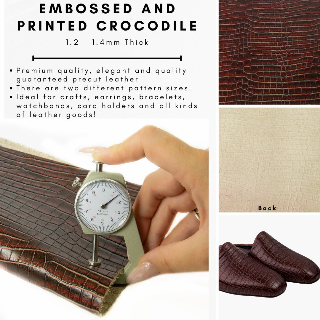 Genuine Leather Tooling and Crafting Sheets | Heavy Duty Full Grain Cowhide (1.2-1.4mm) | Little Tampa Burgundy - FabricLA.com