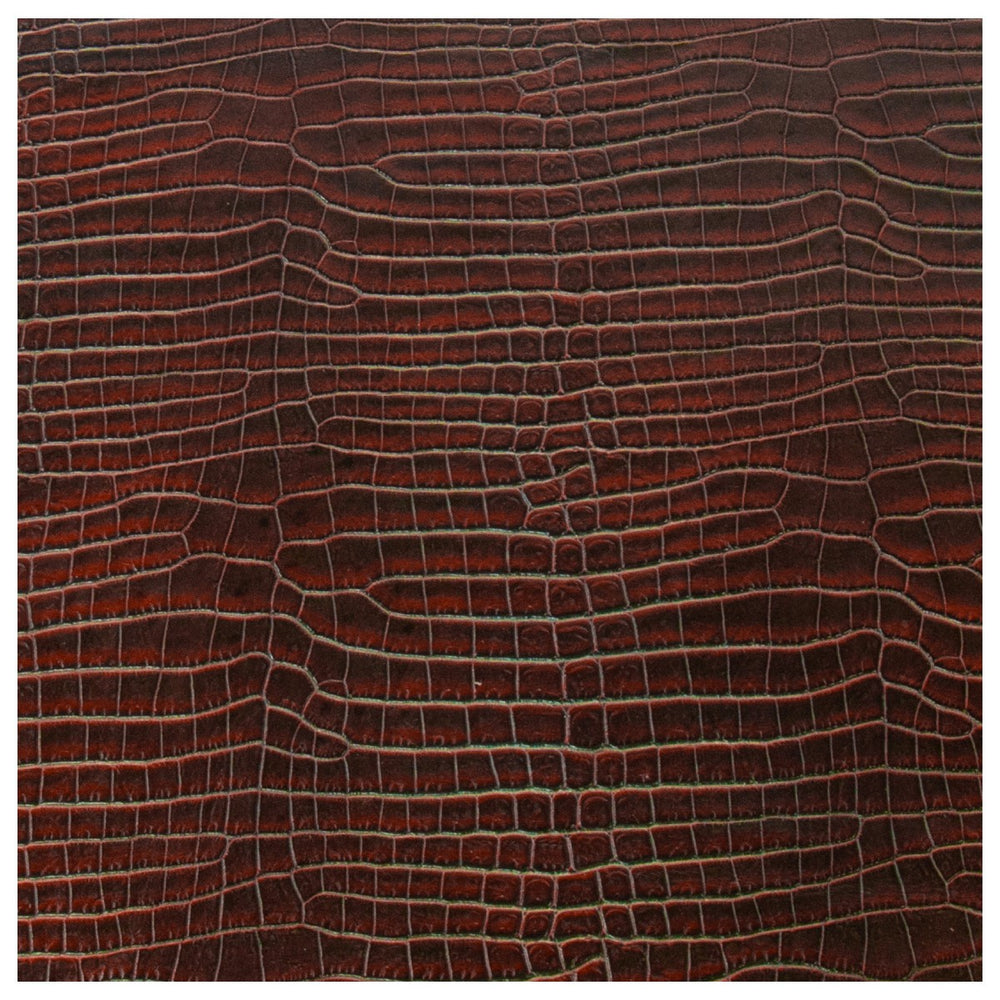 Genuine Leather Tooling and Crafting Sheets | Heavy Duty Full Grain Cowhide (1.2-1.4mm) | Little Tampa Burgundy - FabricLA.com