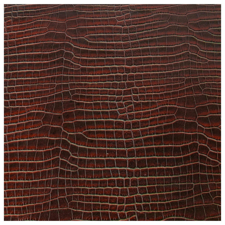 Genuine Leather Tooling and Crafting Sheets | Heavy Duty Full Grain Cowhide (1.2-1.4mm) | Little Tampa Burgundy - FabricLA.com