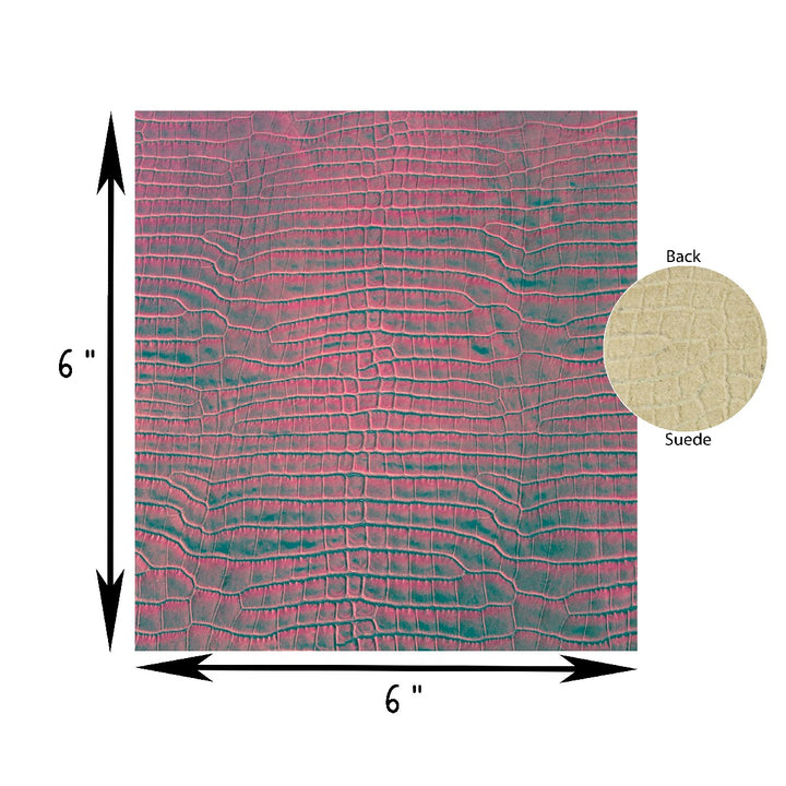 Genuine Leather Tooling and Crafting Sheets | Heavy Duty Full Grain Cowhide (1.2-1.4mm) | Little Tampa Pink - FabricLA.com