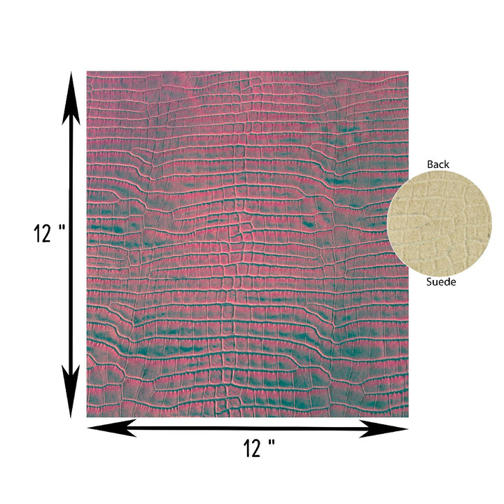 Genuine Leather Tooling and Crafting Sheets | Heavy Duty Full Grain Cowhide (1.2-1.4mm) | Little Tampa Pink - FabricLA.com