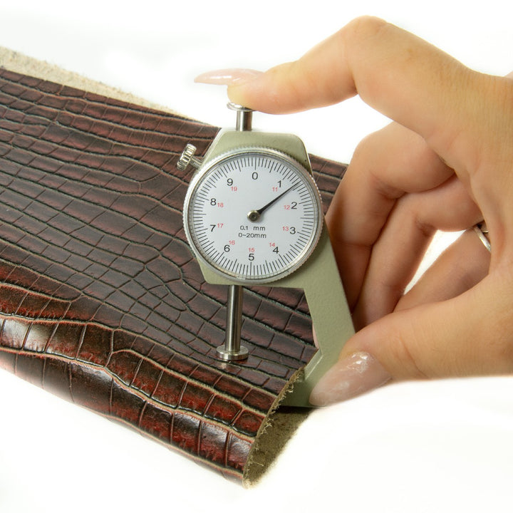 Genuine Leather Tooling and Crafting Sheets | Heavy Duty Full Grain Cowhide (1.2-1.4mm) | Little Tampa Burgundy - FabricLA.com