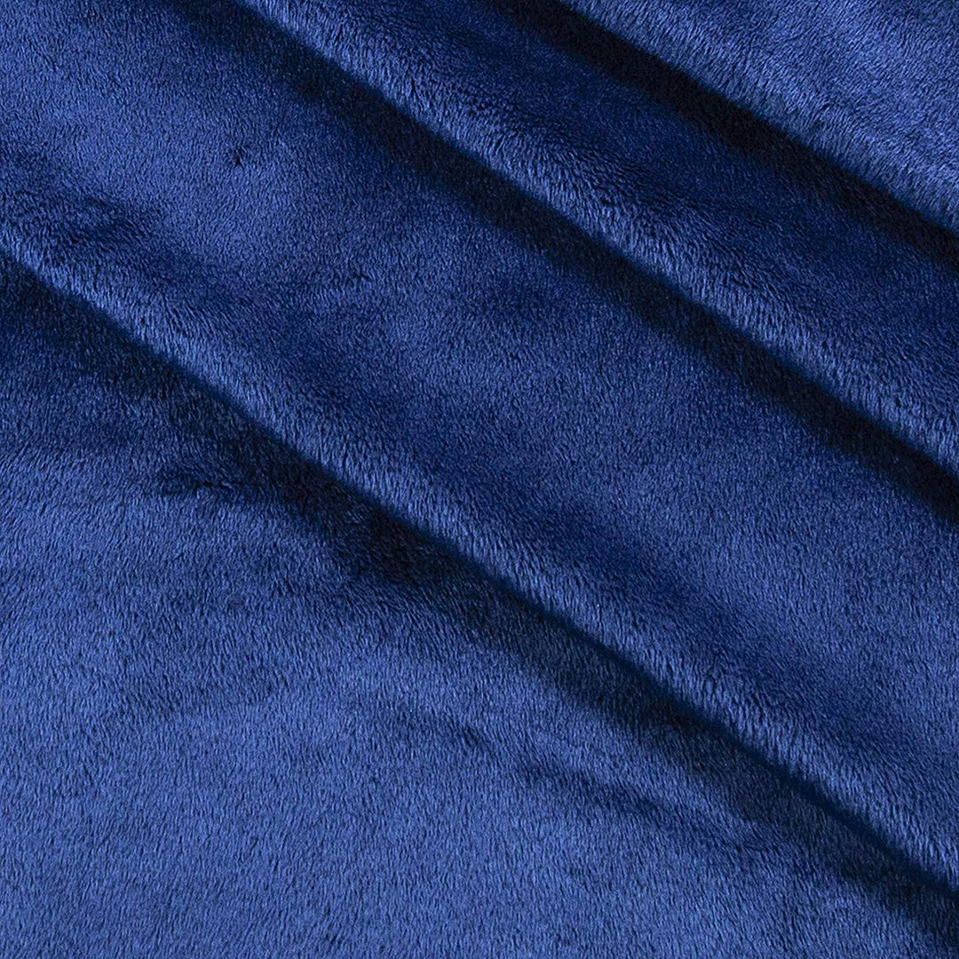 FabricLA Minky Solid Fabric| Navy Solid - FabricLA.com