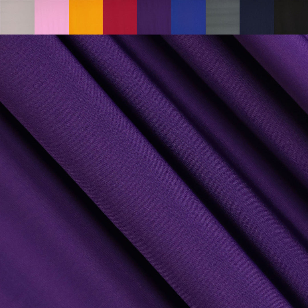 ITY Polyester Spandex Fabric | Purple - FabricLA.com