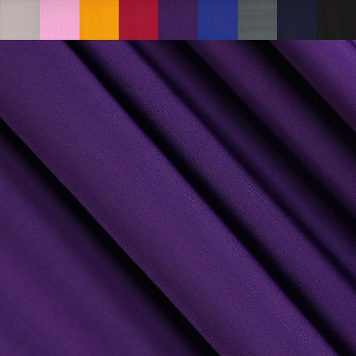 ITY Polyester Spandex Fabric | Purple - FabricLA.com