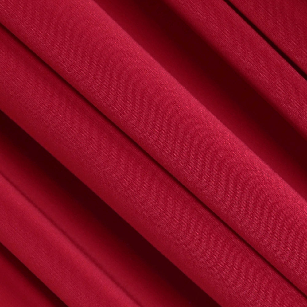 ITY Polyester Spandex Fabric | Red - FabricLA.com