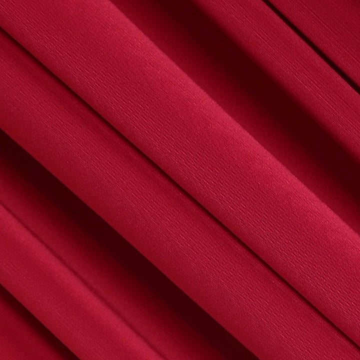 ITY Polyester Spandex Fabric | Red - FabricLA.com