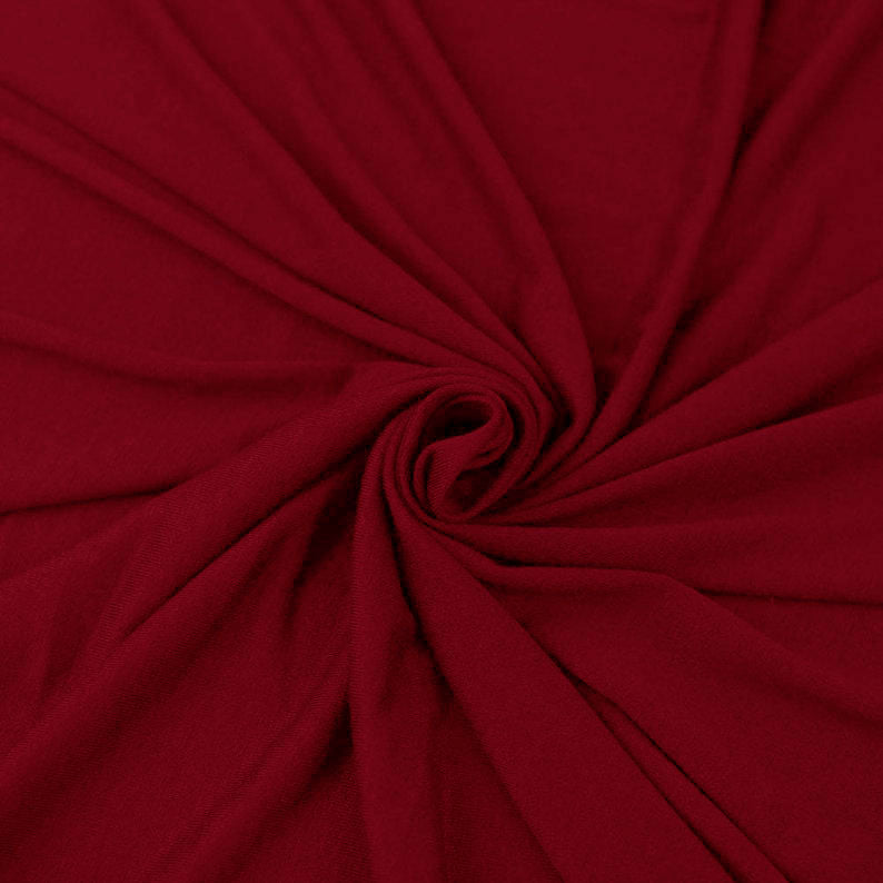 FabricLA 10 oz Cotton Spandex Jersey Fabric β Soft, Stretchy Knit Fabric for T-Shirts and Apparel