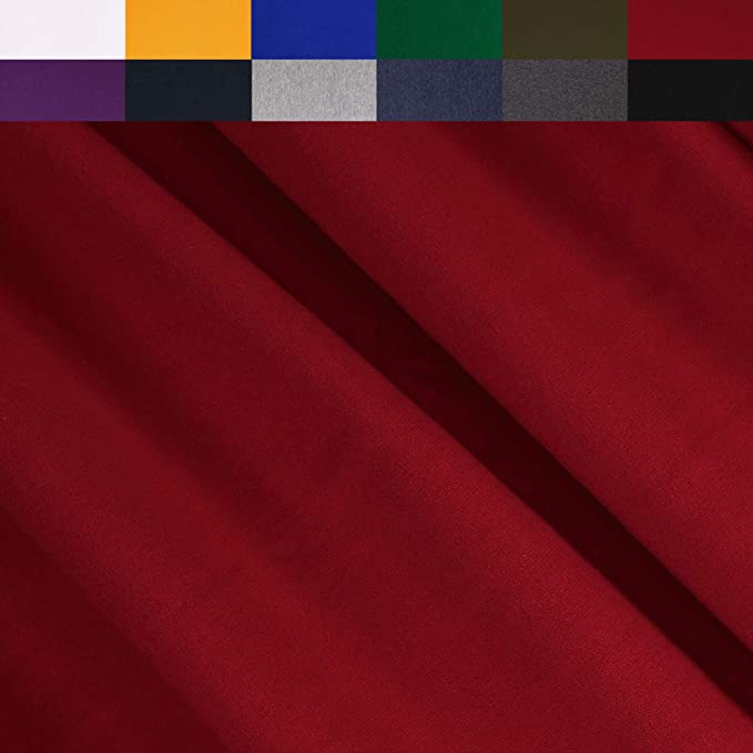 Cotton Spandex Jersey Knit Fabric 190 GSM | Red | Made in Turkey - FabricLA.com