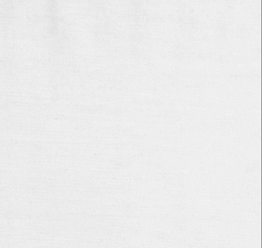 Cotton Single Jersey Organic Fabric 9.5 oz - 60" Inch Wide | White - FabricLA.com