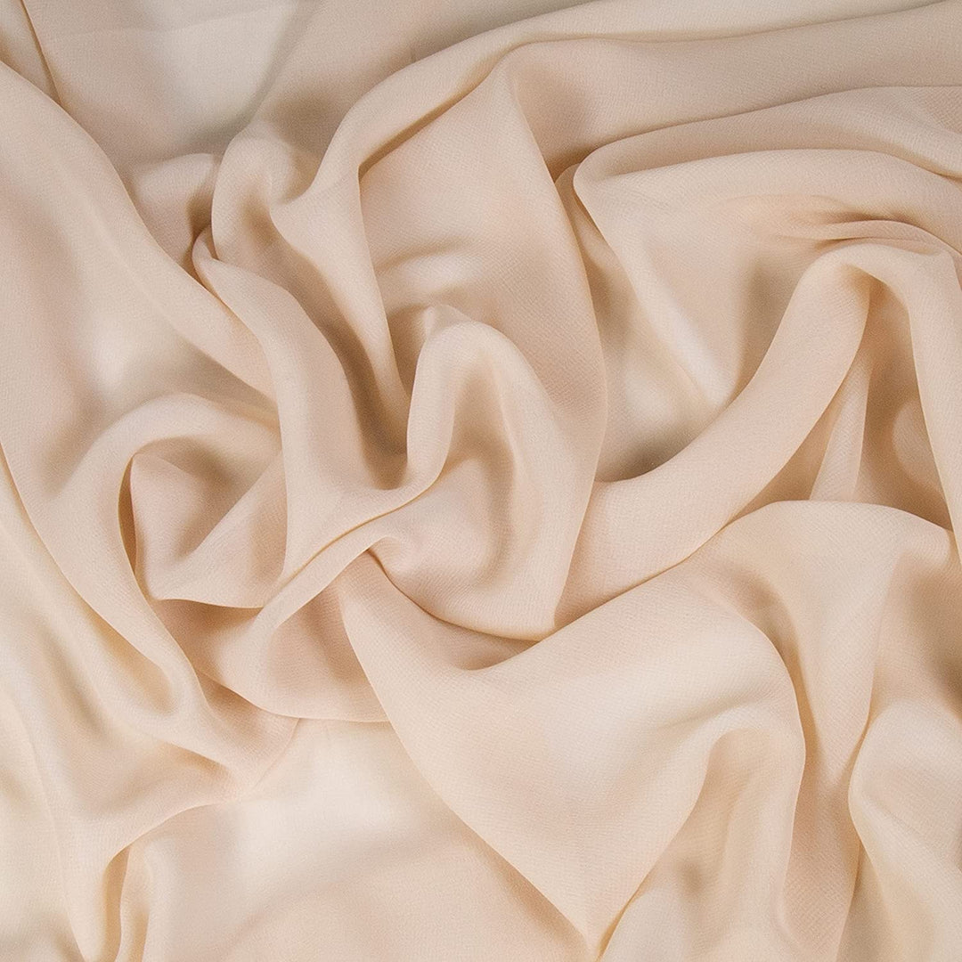 FabricLA Hi Multi Chiffon Fabric | Taupe - FabricLA.com