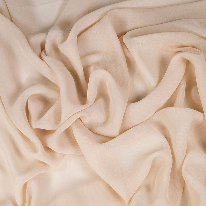 FabricLA Hi Multi Chiffon Fabric | Taupe - FabricLA.com