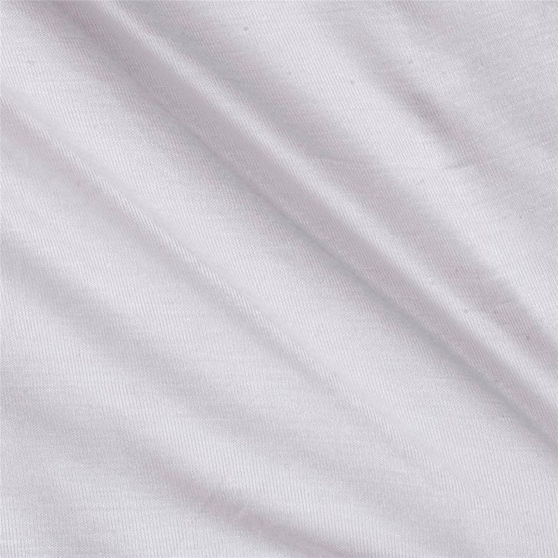 Modal Spandex Fabric | White - FabricLA.com
