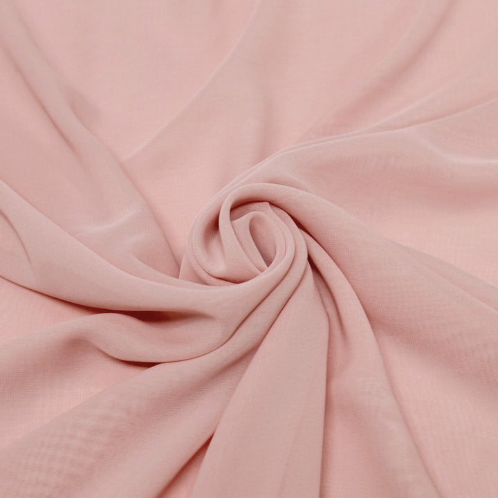 FabricLA Hi Multi Chiffon Fabric | Dusty Rose - FabricLA.com