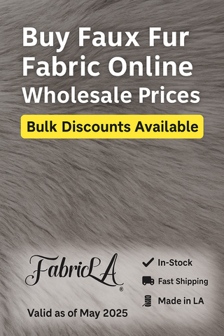 Buy Faux Fur Fabric Online at Wholesale Prices | Bulk Discounts Available