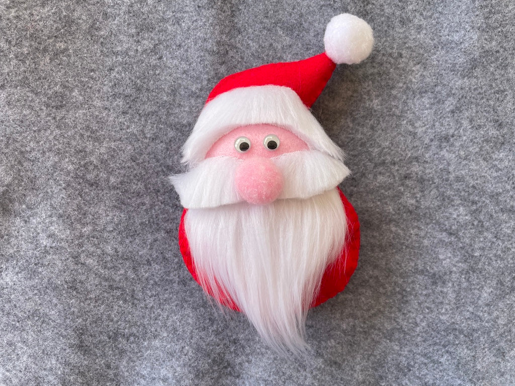 DIY Felt Santa Claus – Easy Christmas Craft Tutorial for Beginners!