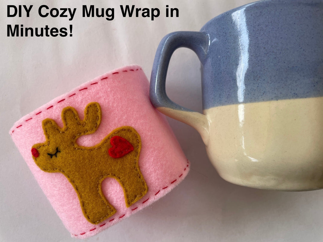 Crafting Your Own Felt Mug Wrap