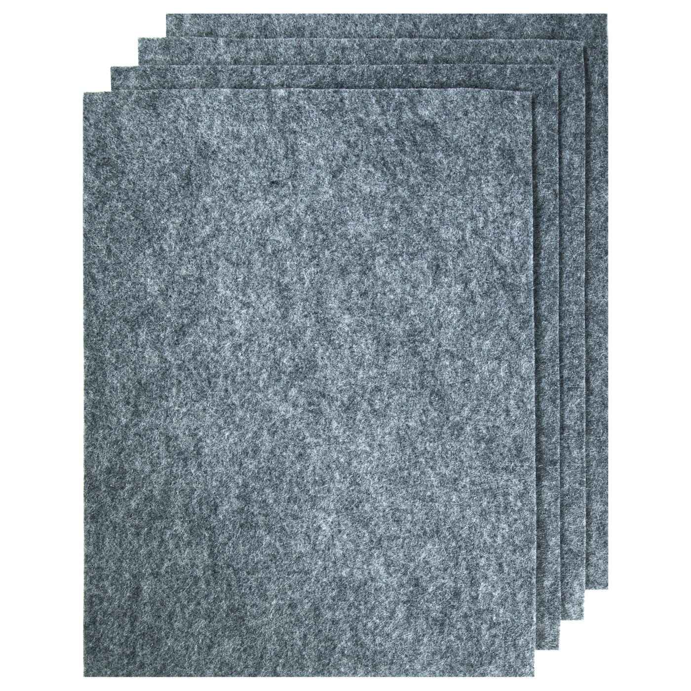 Wool Felt Sheet - 100% Wool Felt in color HEATHER WHITE - 18 X 18 Wool  Felt Sheet