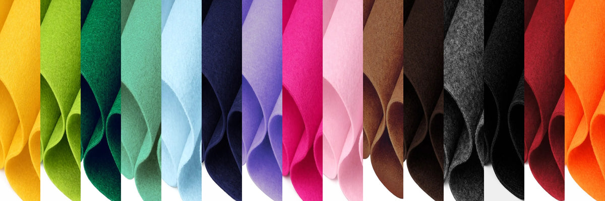 8x8 acrylic felt sheets in 40+ colors