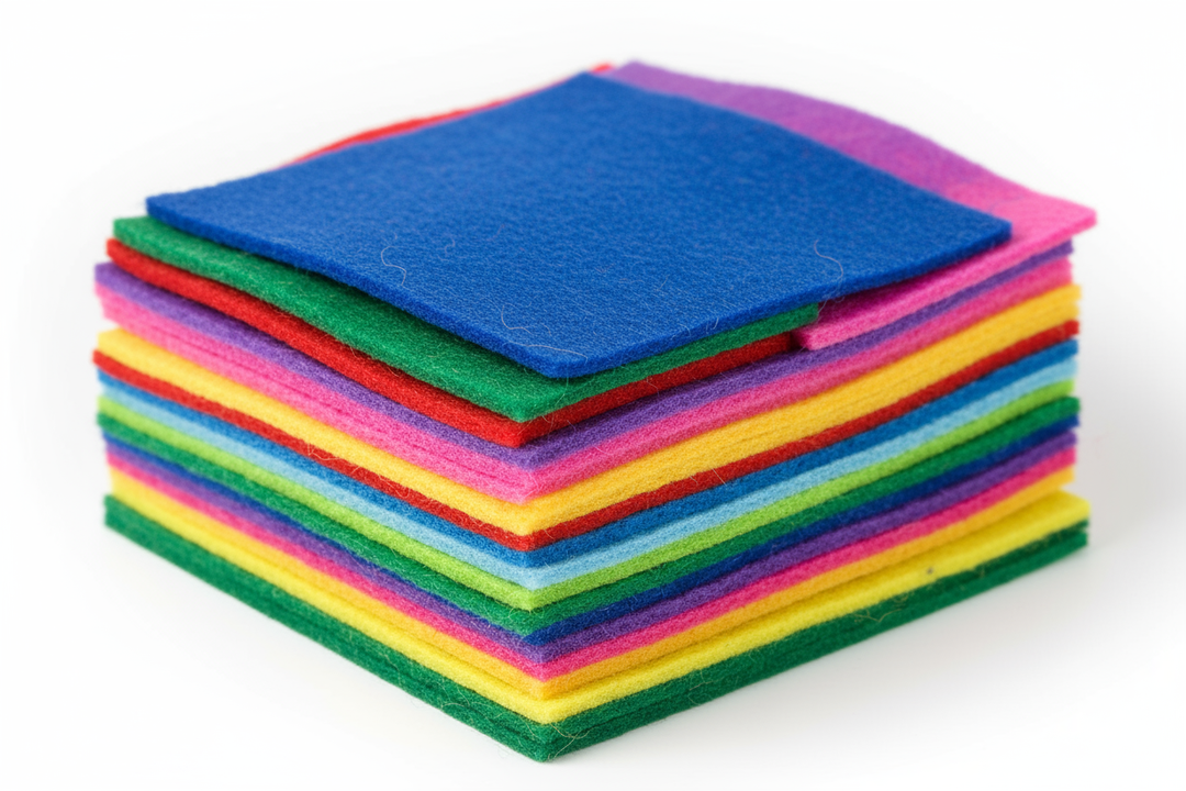 Soft 100% Acrylic Felt Sheets for DIY Crafts and Sewing