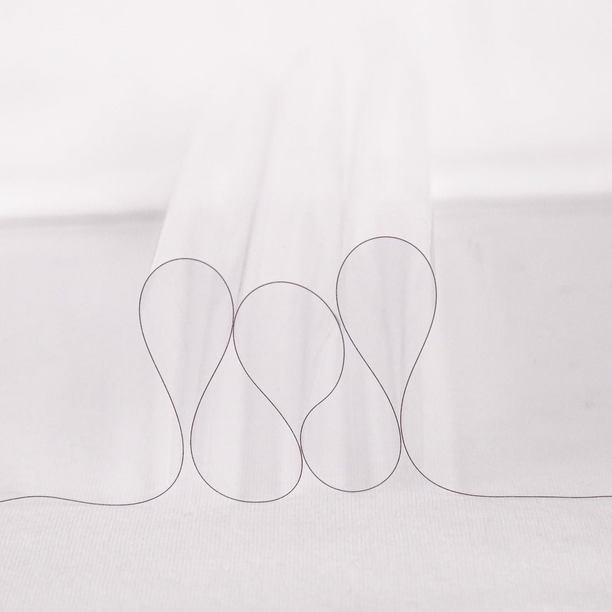 Clear vinyl fabric by the yard – transparent plastic vinyl by FabricLA