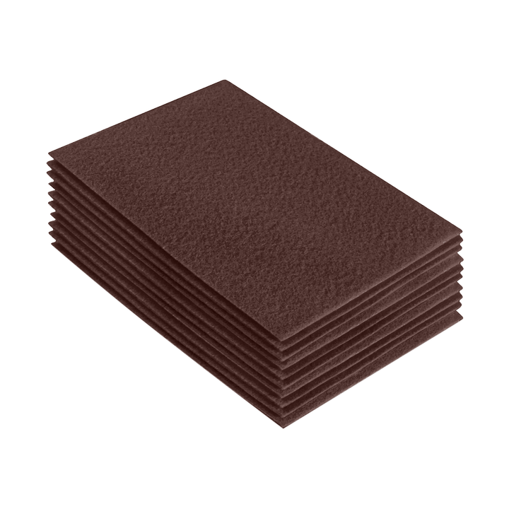 Acrylic Felt 9"X12" Sheet Packs | Light Brown - FabricLA.com