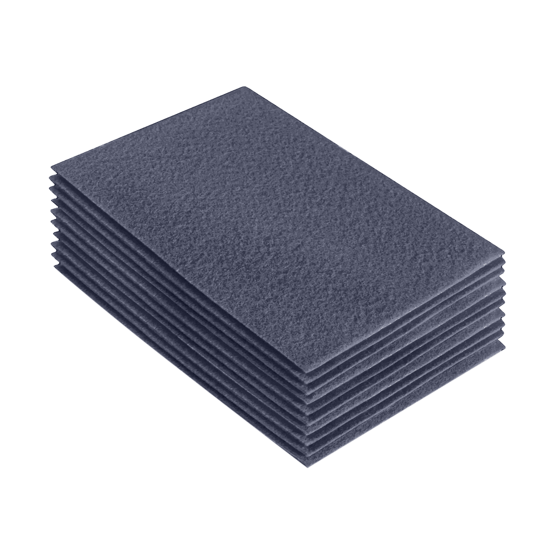 Acrylic Felt 9"X12" Sheet Packs | Heather Gray - FabricLA.com