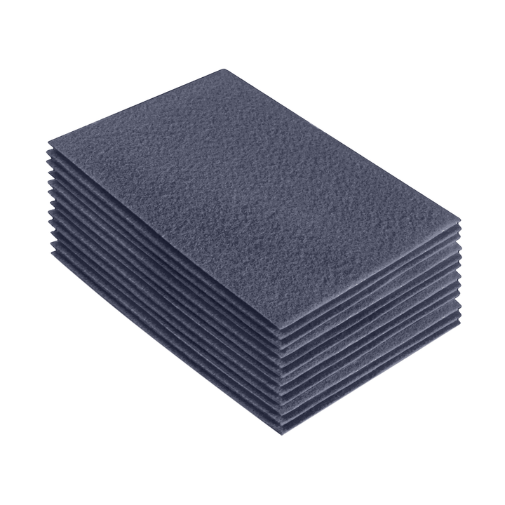 Acrylic Felt 9"X12" Sheet Packs | Heather Grey - FabricLA.com