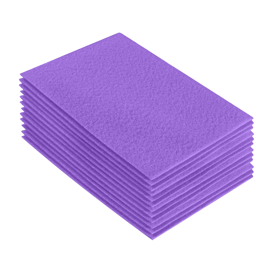 Acrylic Felt 9"X12" Sheet Packs | Lavender - FabricLA.com