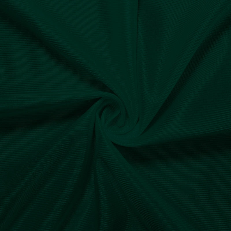 Athletic Dazzle Polyester fabric in Hunter Green, sold by the yard