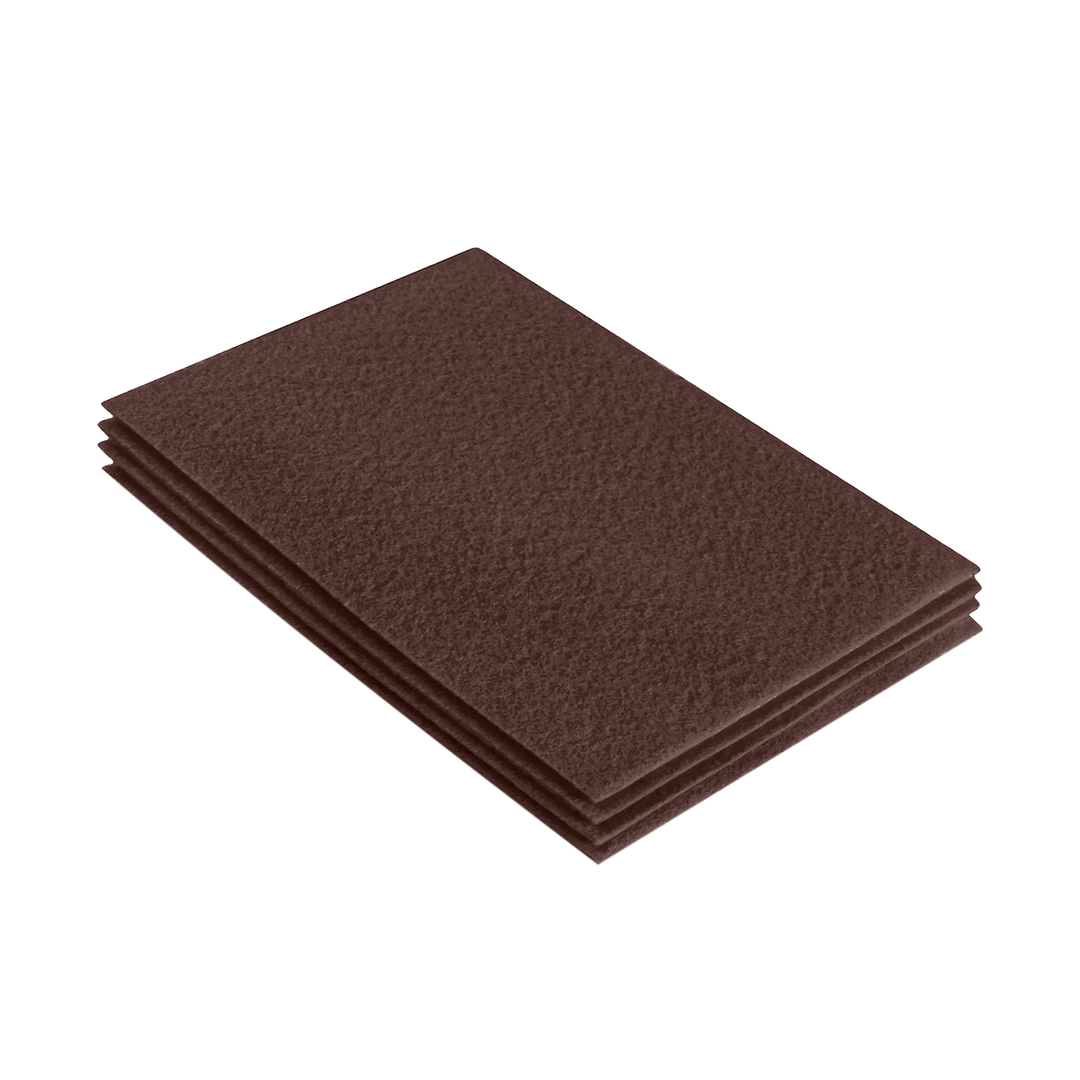 Acrylic Felt 9"X12" Sheet Packs | Light Brown - FabricLA.com