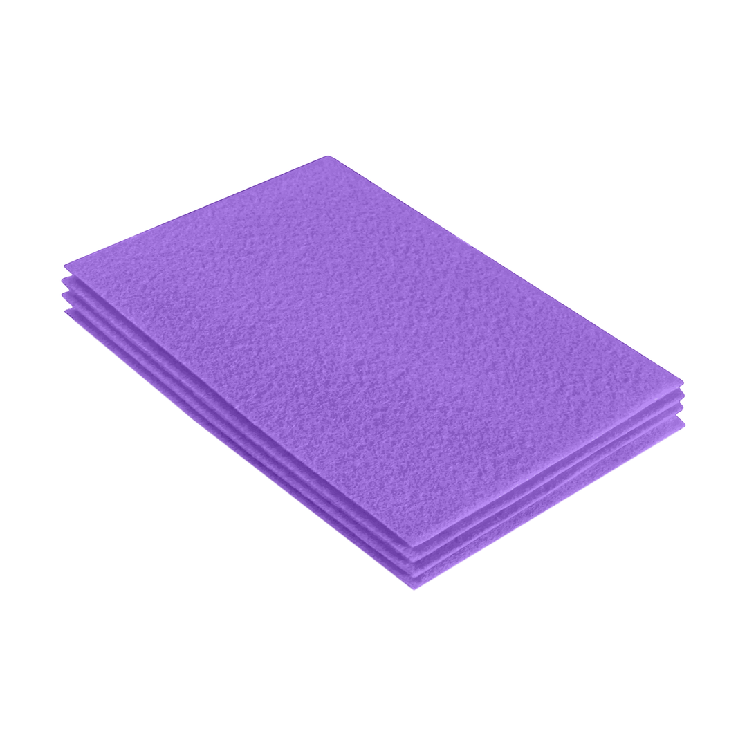 Acrylic Felt 9"X12" Sheet Packs | Lavender - FabricLA.com