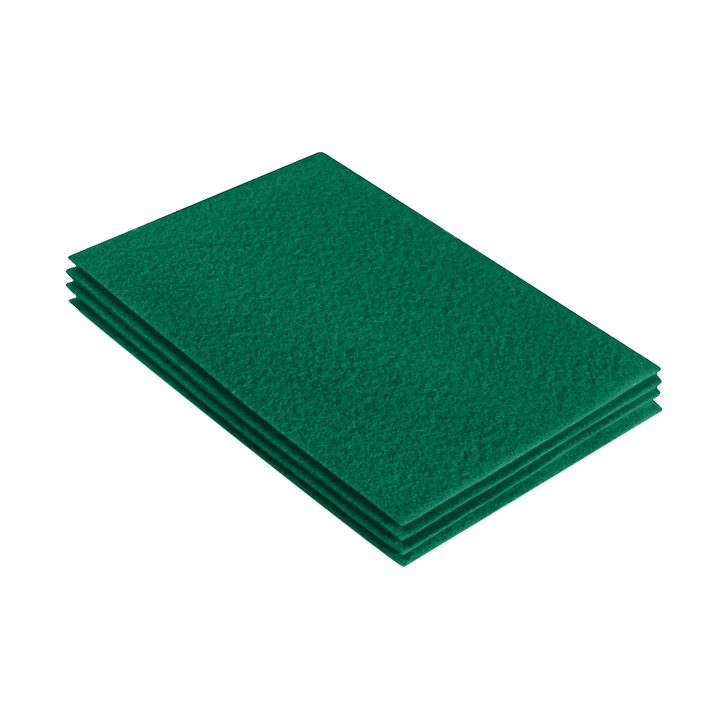 Acrylic Felt 9"X12" Sheet Packs | Kelly Green - FabricLA.com