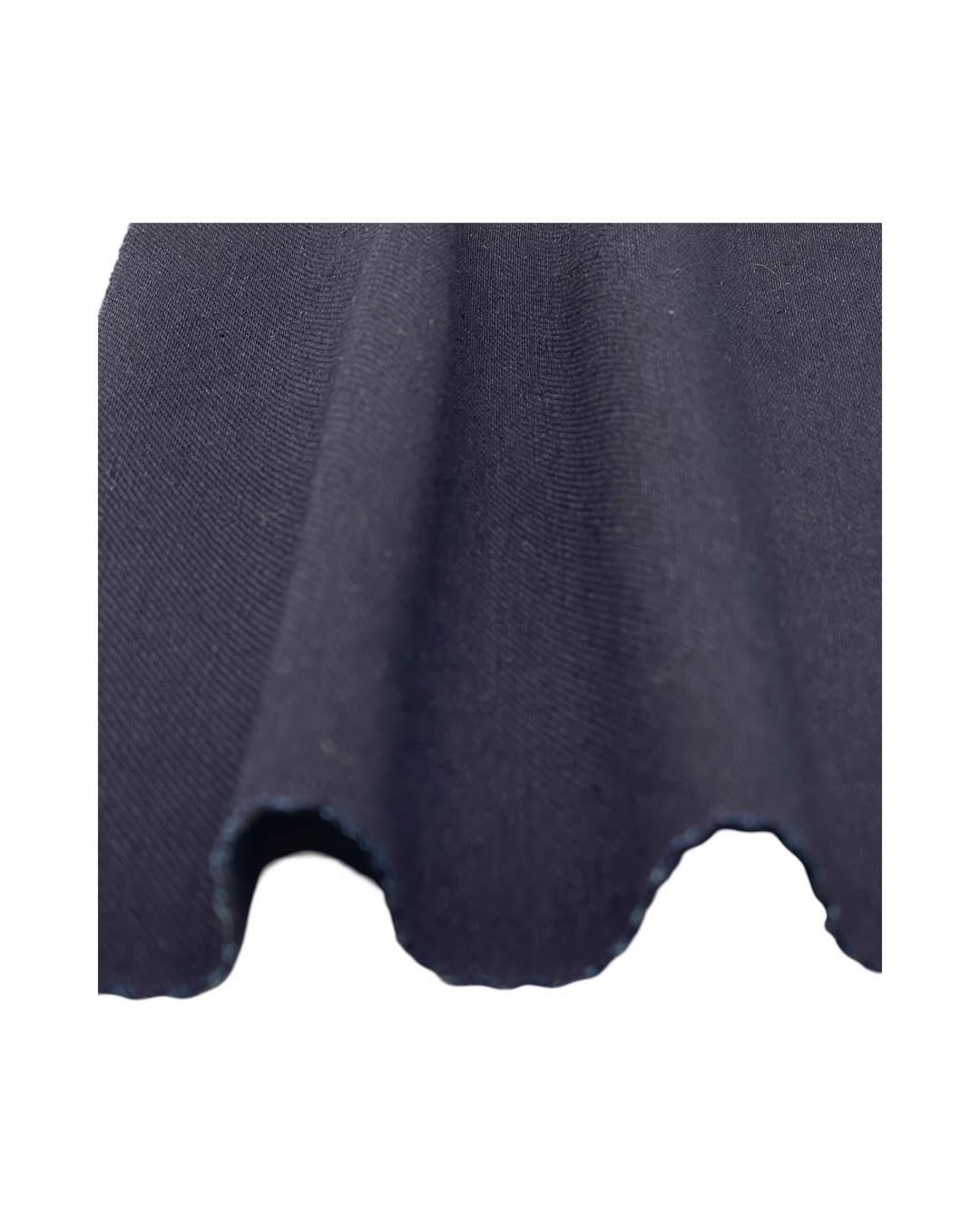 Dark Navy color Denim Fabric by the yard