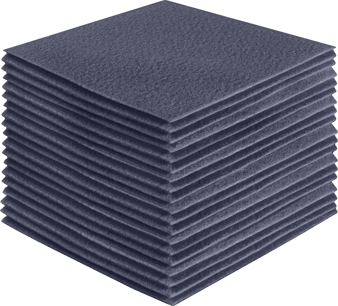 Acrylic Felt Craft Sheet Packs | Heather Gray - FabricLA.com