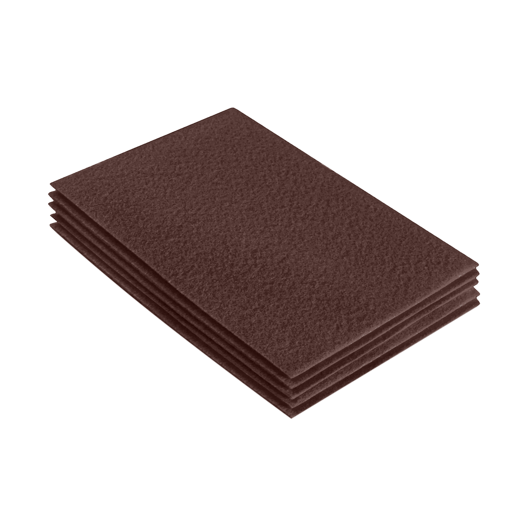 Acrylic Felt 9"X12" Sheet Packs | Light Brown - FabricLA.com