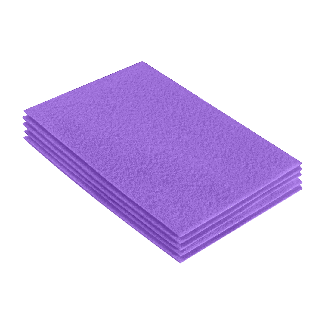 Acrylic Felt 9"X12" Sheet Packs | Lavender - FabricLA.com