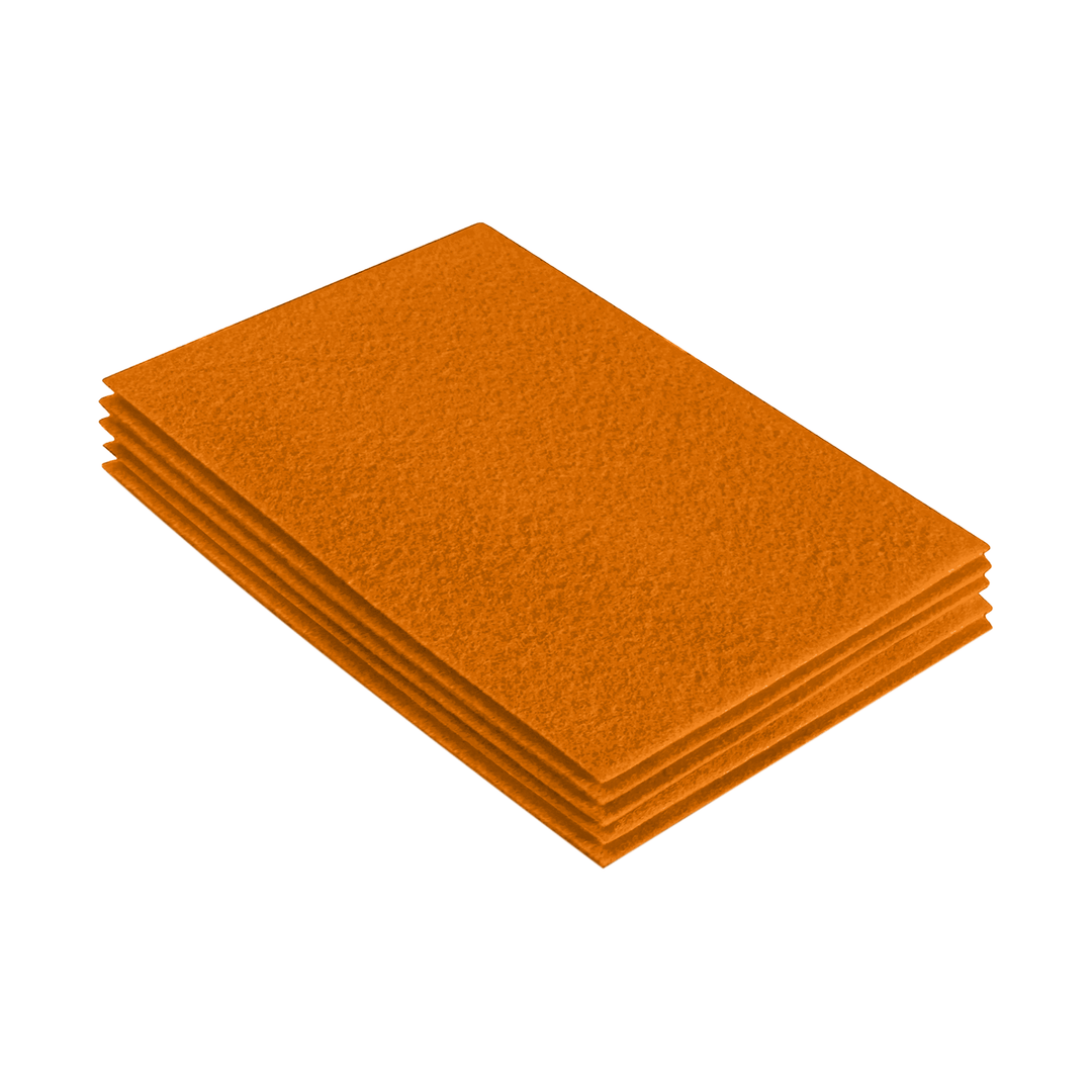 Acrylic Felt 9"X12" Sheet Packs | Mango - FabricLA.com