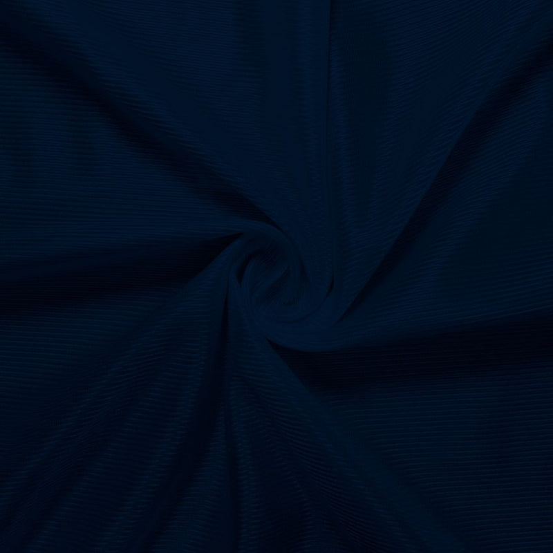 Athletic Dazzle Polyester fabric in Dark Navy, sold by the yard