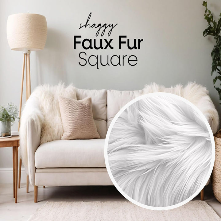 Shaggy Faux Fur Fabric by the Yard – Long Pile, Plush & High-Impact | FabricLA