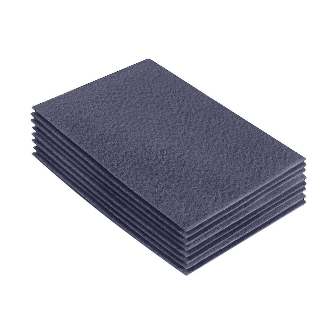 Acrylic Felt 9"X12" Sheet Packs | Heather Gray - FabricLA.com